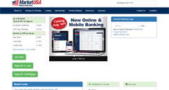 Desktop Screenshot of marketusafcu.com