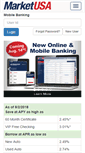 Mobile Screenshot of marketusafcu.com